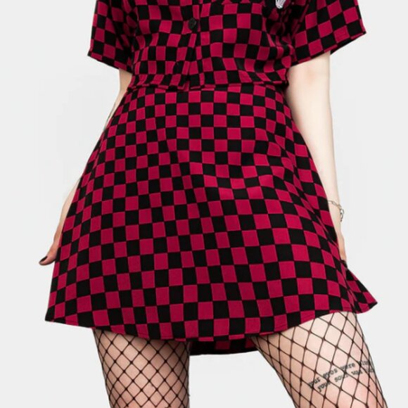 Disturbia Dresses & Skirts - Disturbia Arcade mini skater skirt